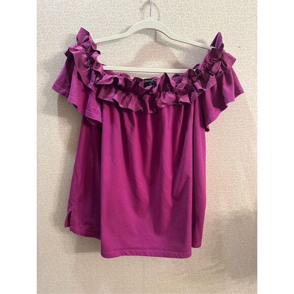 Lane Bryant off shoulder top - Picture 1 of 5